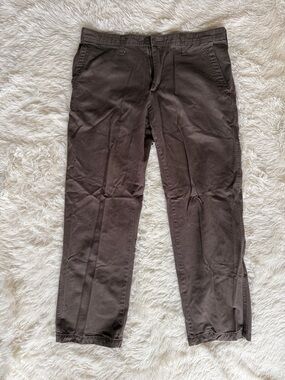 Lee Men's Brown Weekend Chinos - Straight Leg